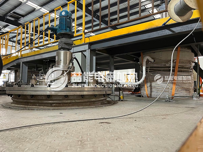 鋰原料反應(yīng)釜電磁加熱